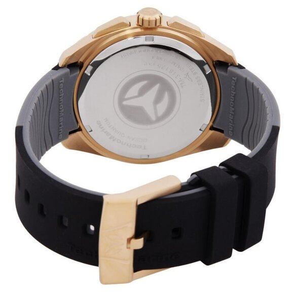 NWT Authentic Technomarine OCEAN Chronograph Quartz Grey Dial Men's Watch - Picture 3 of 3